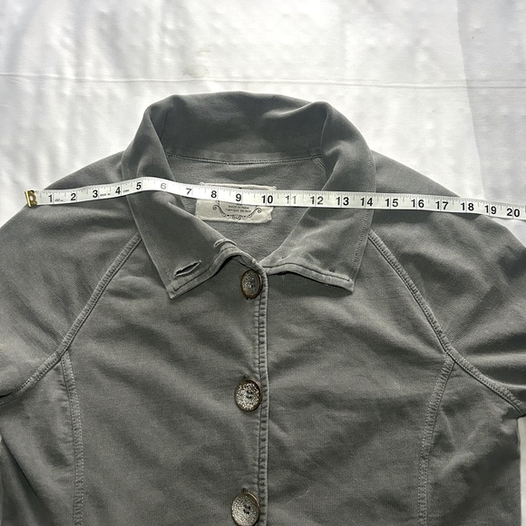 prAna Women’s Organic Cotton Button-Up Blazer Jacket, Size XL - Picture 7 of 15